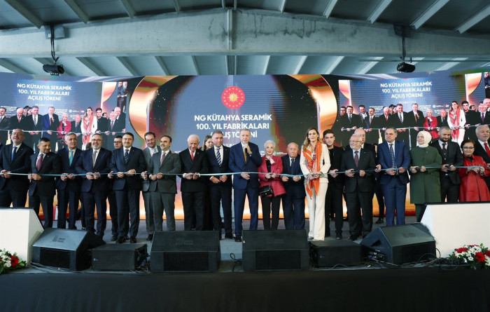 NG Kütahya 100. Yıl Seramik Fabrikasının Açılışını Cumhurbaşkanı Yaptı